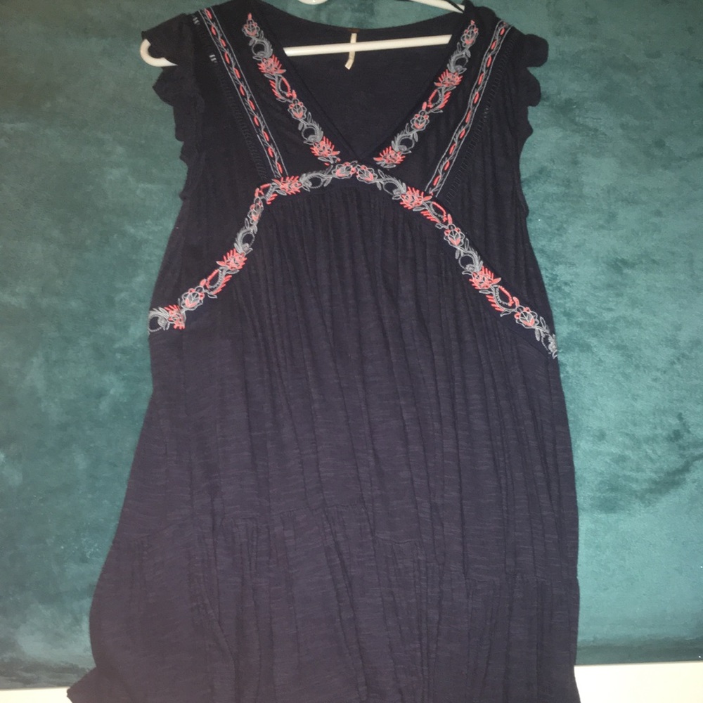 Free people v neck dress